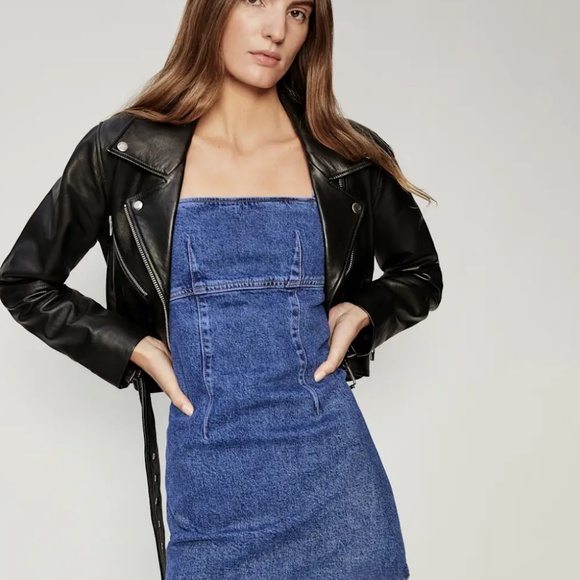 Reformation Lizzie Denim Dress - Picture 3 of 10